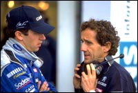 Alain Prost et Olivier Panis